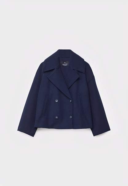 Claire – Corta Elegante Giacca Doppiopetto