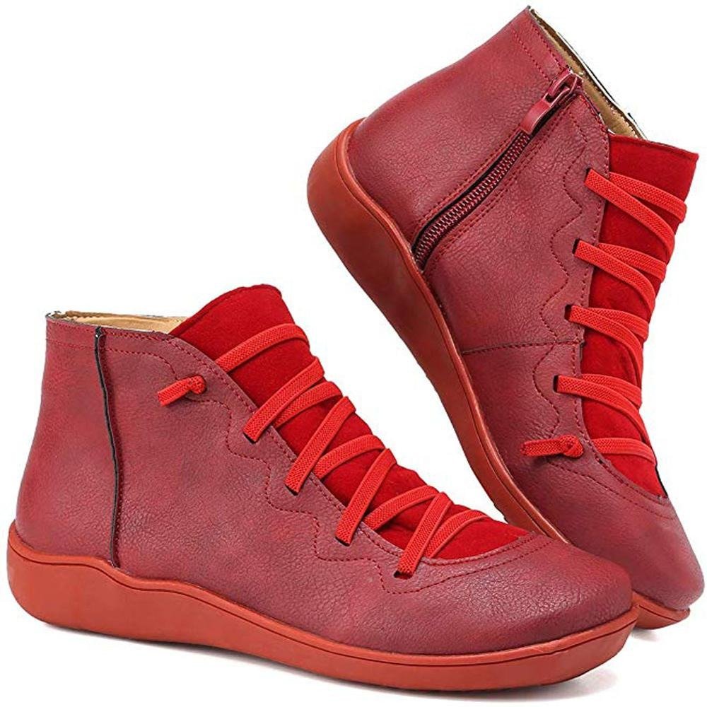 Afra – Stivali Stringati Vintage