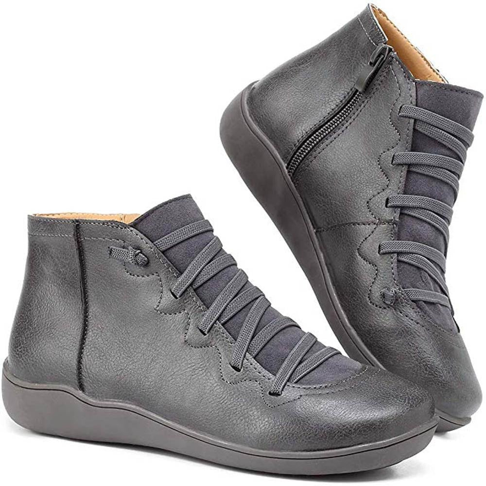 Afra – Stivali Stringati Vintage