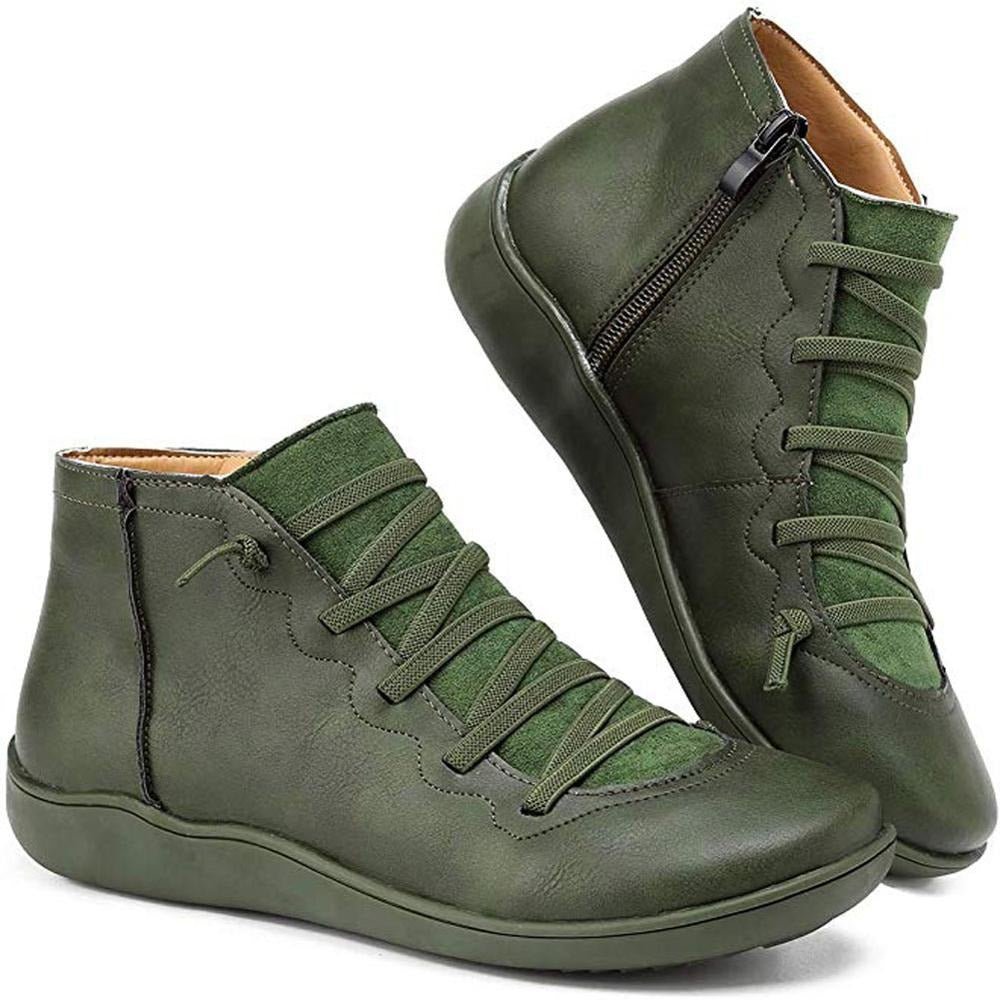 Afra – Stivali Stringati Vintage