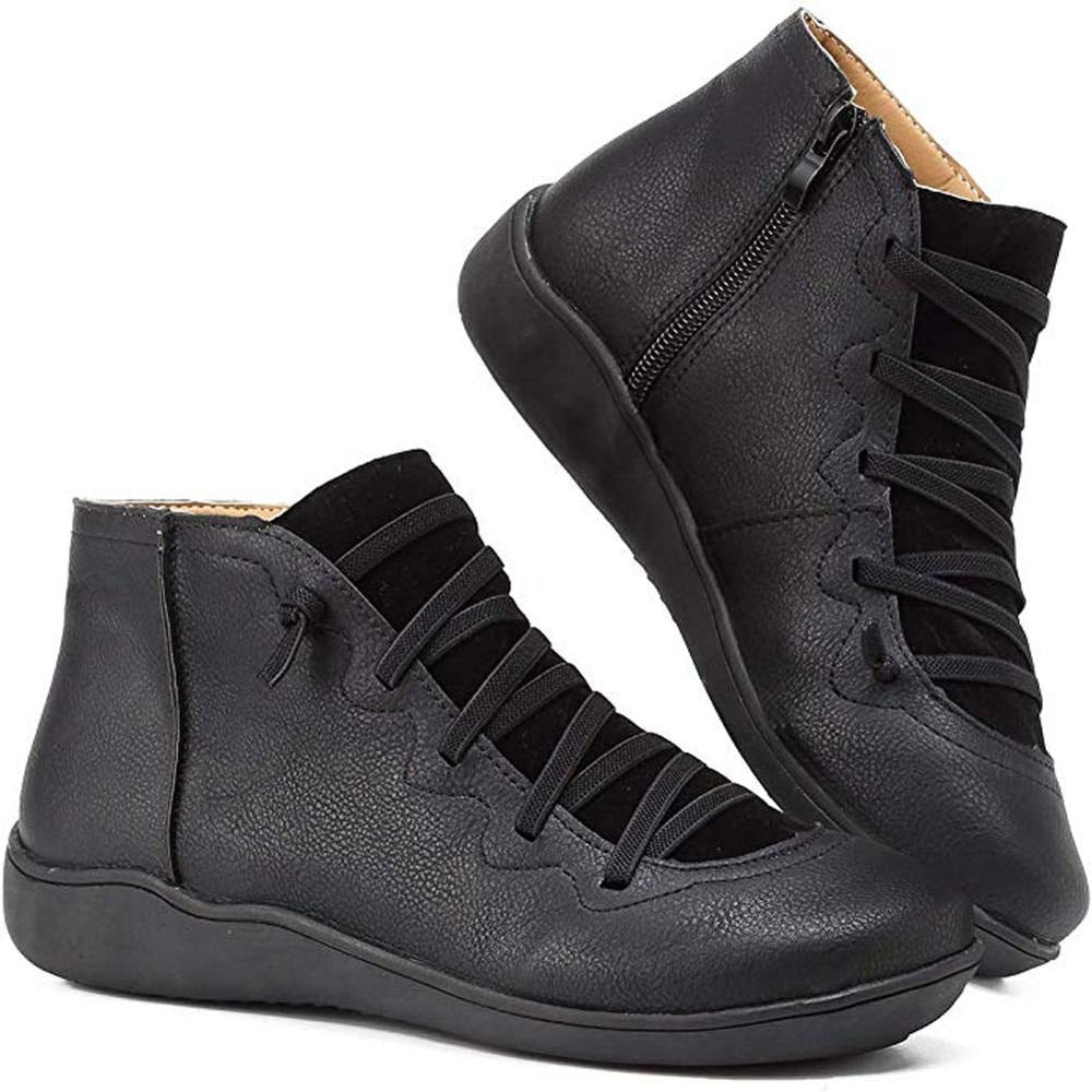 Afra – Stivali Stringati Vintage