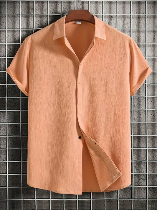 Joshua - Camicia a Maniche Corte Elegante e Senza Sforzo