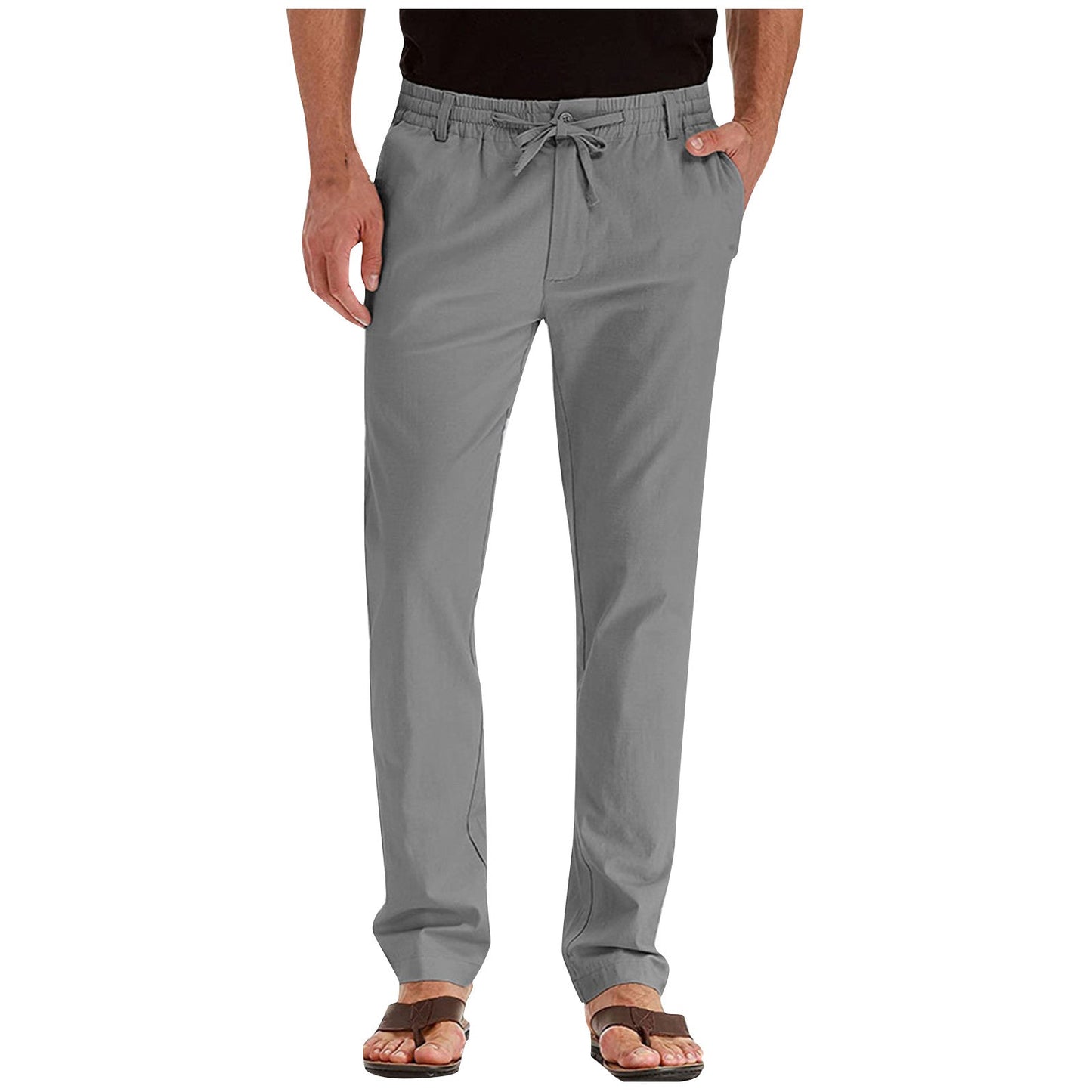 Harley - Pantaloni Estivi Uomo Comodi Basic