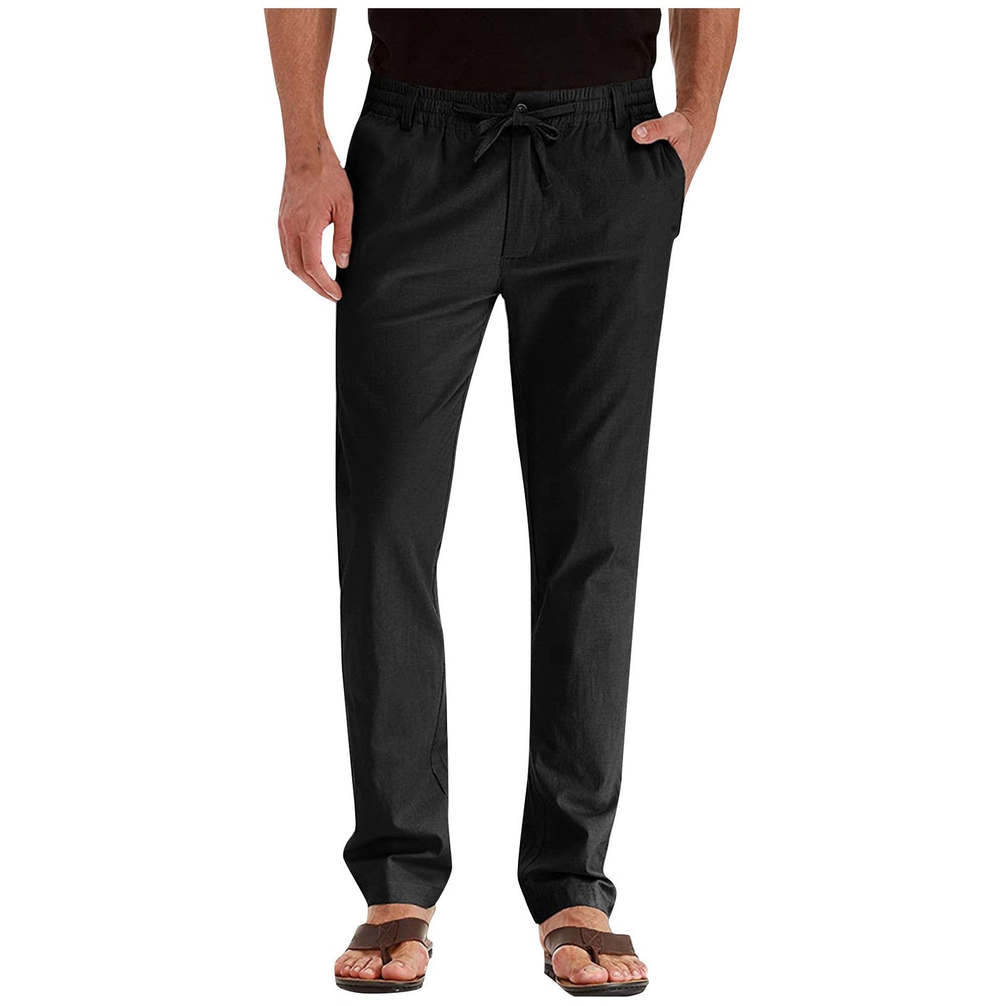 Harley - Pantaloni Estivi Uomo Comodi Basic