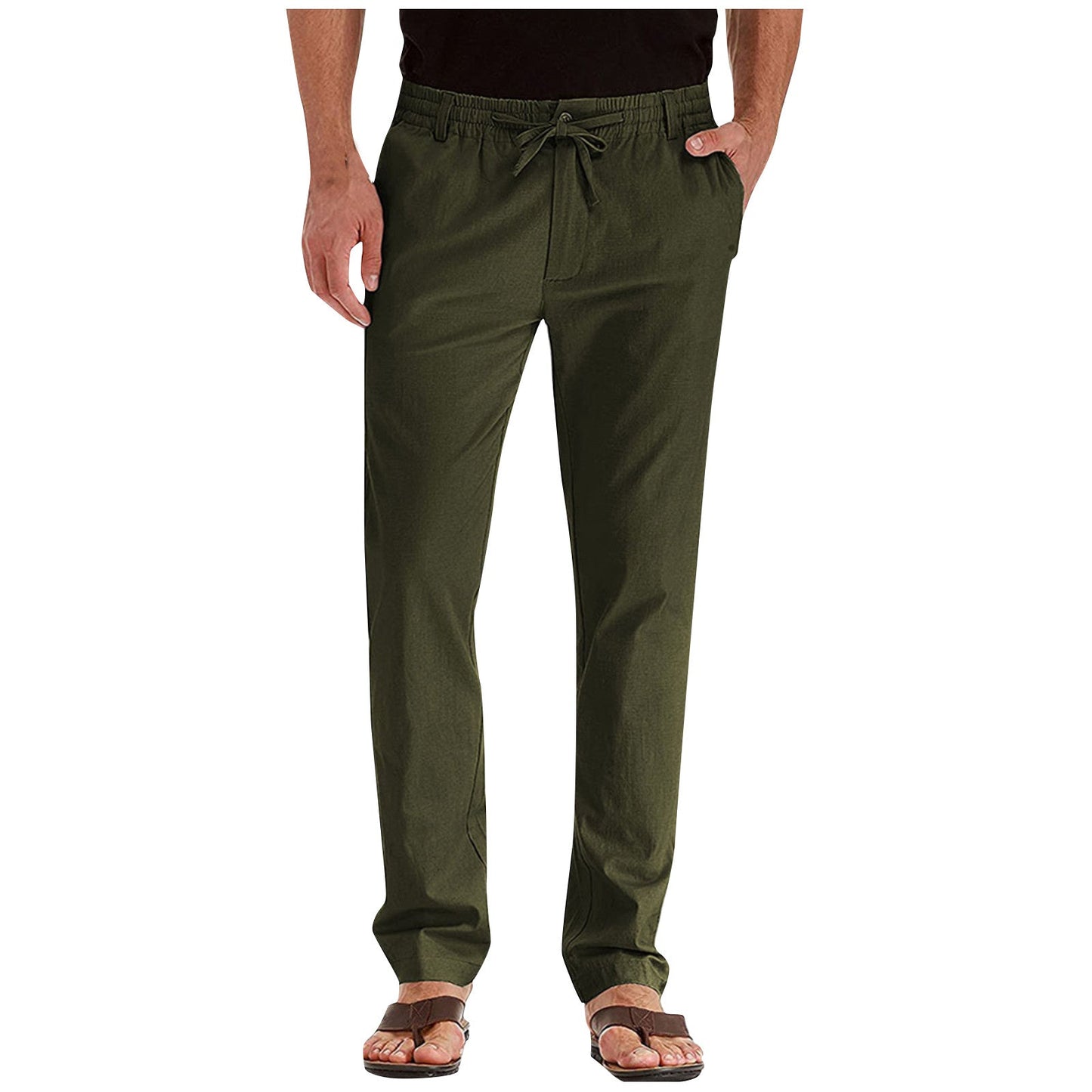 Harley - Pantaloni Estivi Uomo Comodi Basic