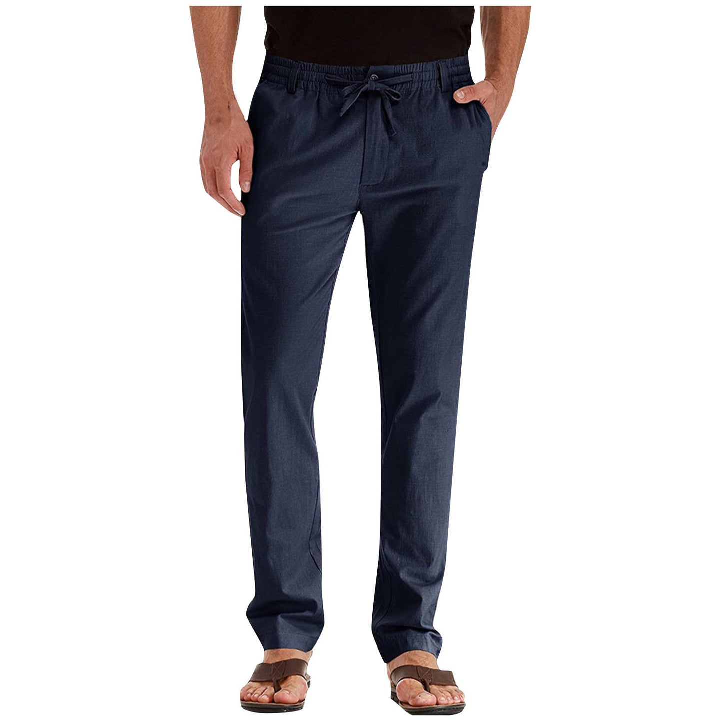 Harley - Pantaloni Estivi Uomo Comodi Basic
