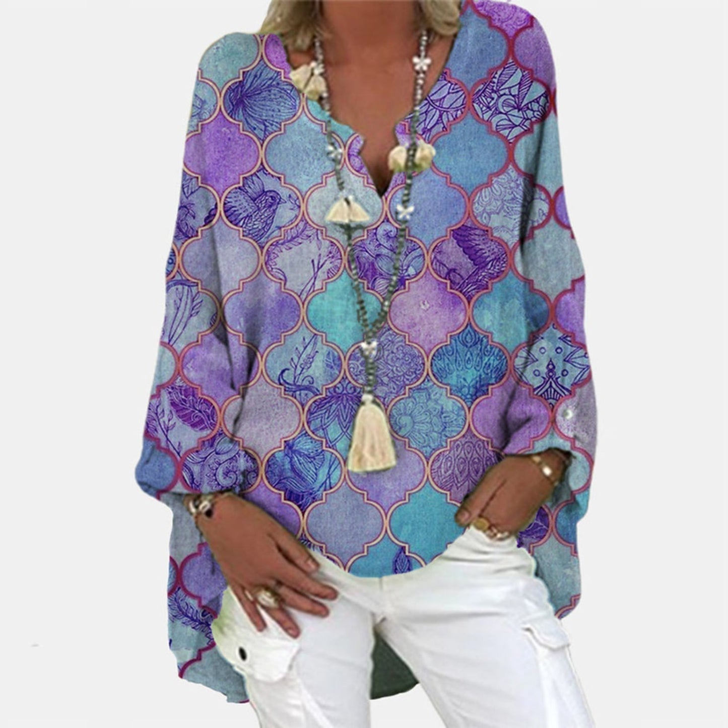 Mia – Elegante Blusa di Lino