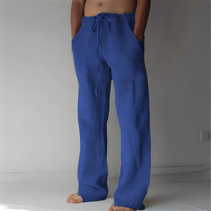 Arthur – Baggy pantaloni di lino per uomo