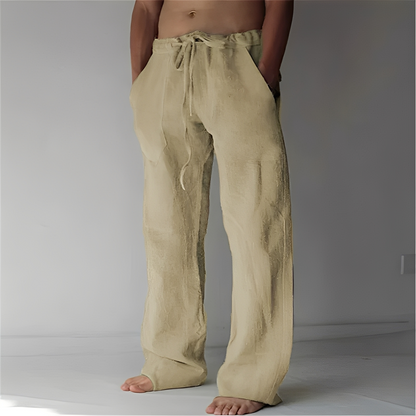 Arthur – Baggy pantaloni di lino per uomo