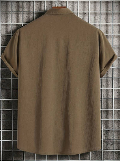 Joshua - Camicia a Maniche Corte Elegante e Senza Sforzo