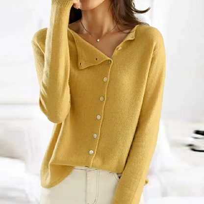 Fely - Cardigan Button-Up Chic Senza Tempo