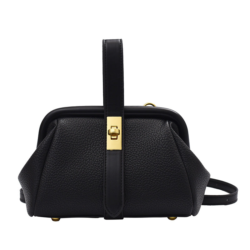Ariel - Borsa a spalla con chiusura a lucchetto versatile