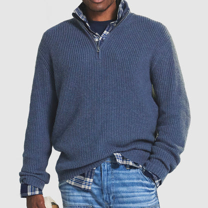 Constantine – Maglione da uomo in cashmere con zip