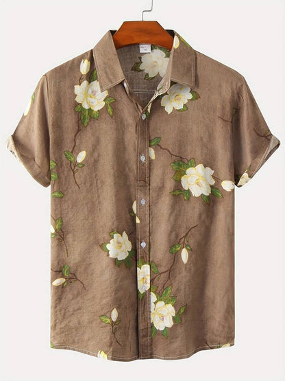 Kenneth - Camicia Casual a Maniche Corte con Stile Fresco