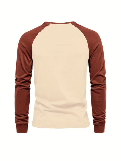 Kairo – Maglia a Maniche Lunghe con Contrasto Deciso