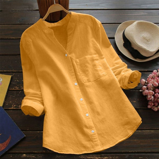 BreezyComfort - La Camicia Definitiva in Lino-Cotone