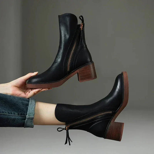 Gina - Stivaletti in Pelle Lusso