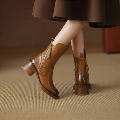 Gina - Stivaletti in Pelle Lusso