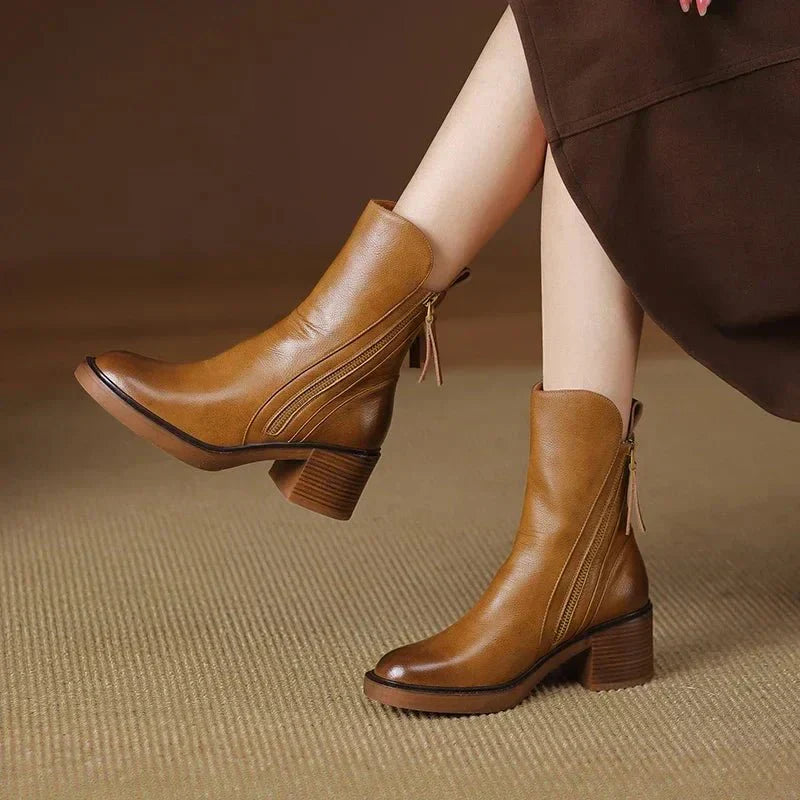 Gina - Stivaletti in Pelle Lusso