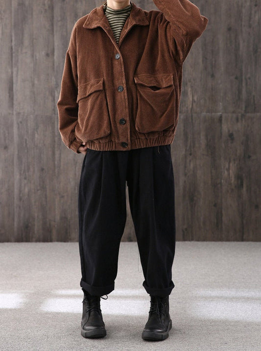 Cappotto Casual Oversize – Giacca Vintage