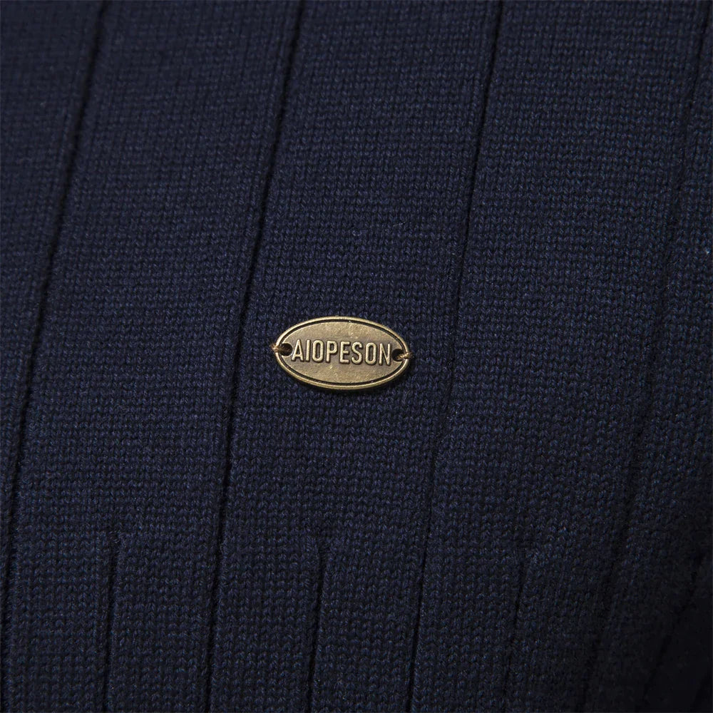 Arden – Maglione Classico con Cerniera