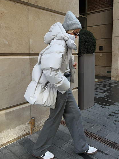 Natalia – Giacca Piumino con Cappuccio