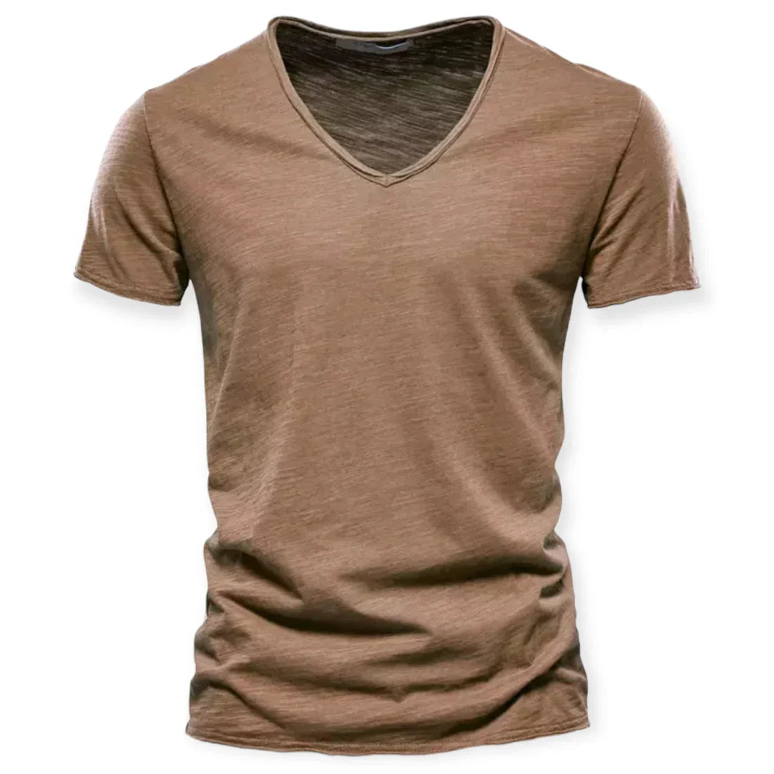 Archie - Comoda V-Neck Uomo Shirt Basic