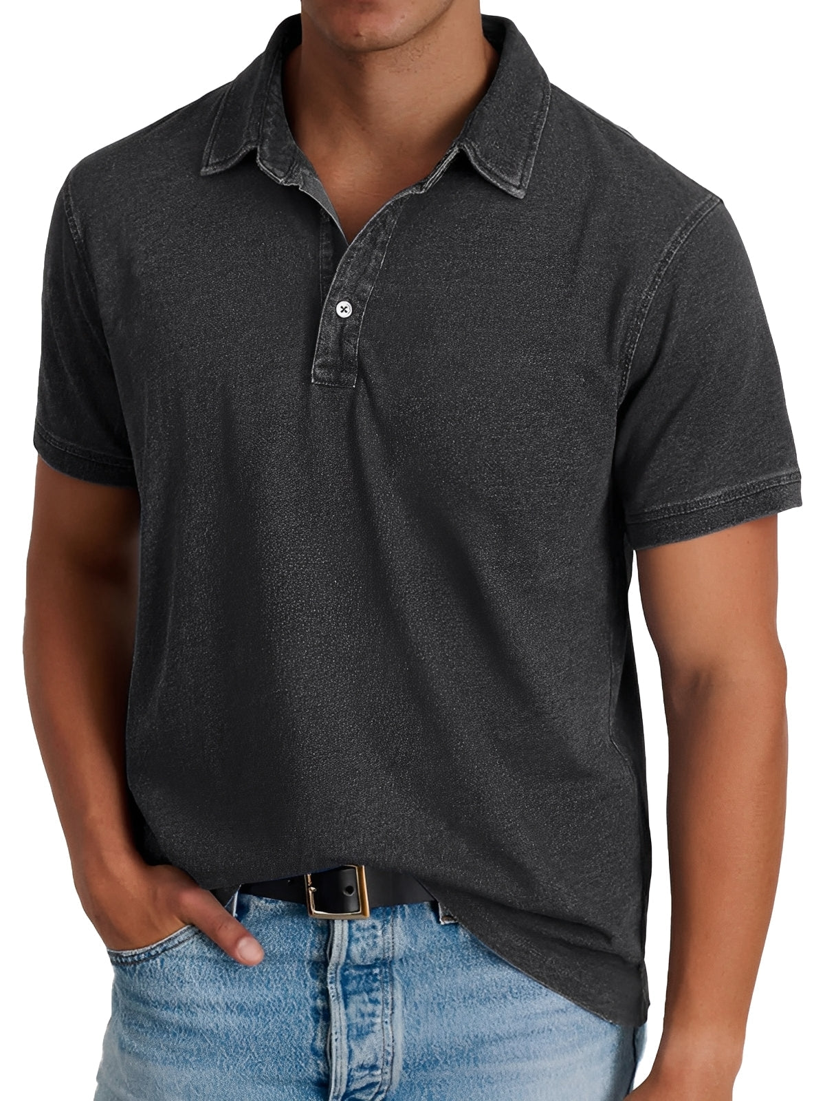 Darrell - Polo moderna a vestibilità comoda per uomo