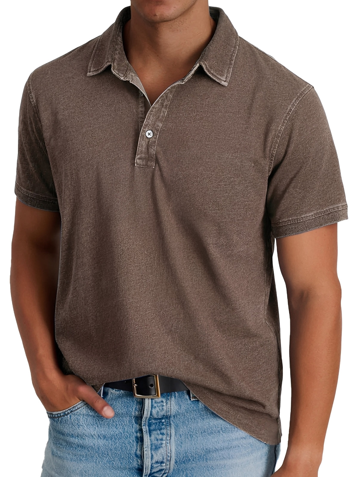 Darrell - Polo moderna a vestibilità comoda per uomo