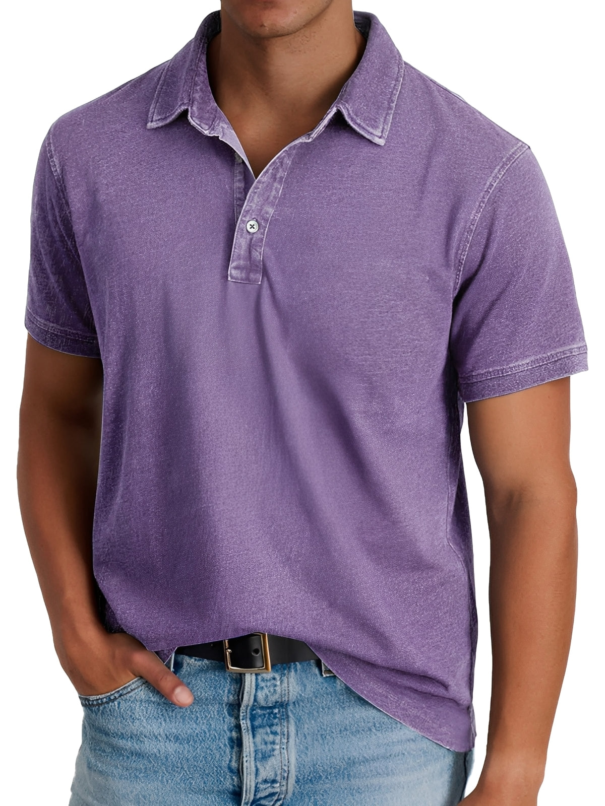 Darrell - Polo moderna a vestibilità comoda per uomo