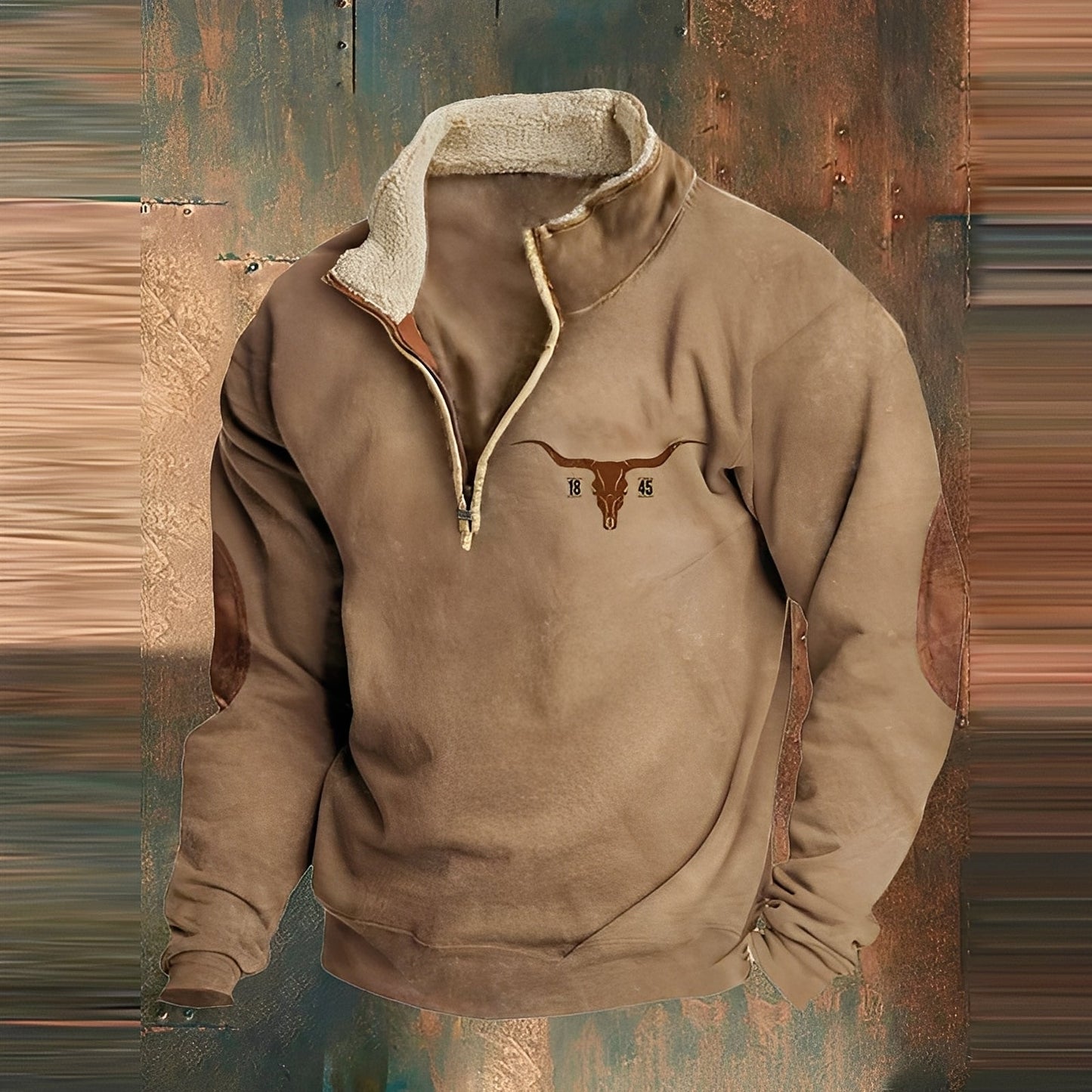 Kenton - Maglione da uomo elegante con zip