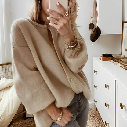 Mildred - Caldo cardigan oversize per donne