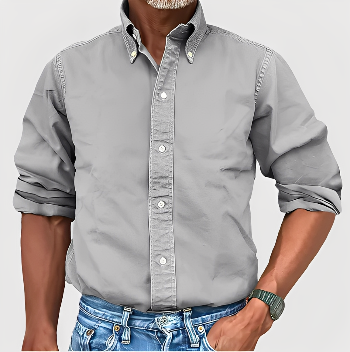 Thomas – Camicia Tradizionale a Manica Lunga