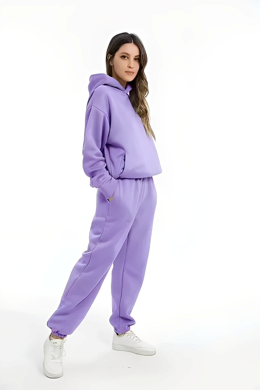 Adelia – Set Hoodie Unicolore