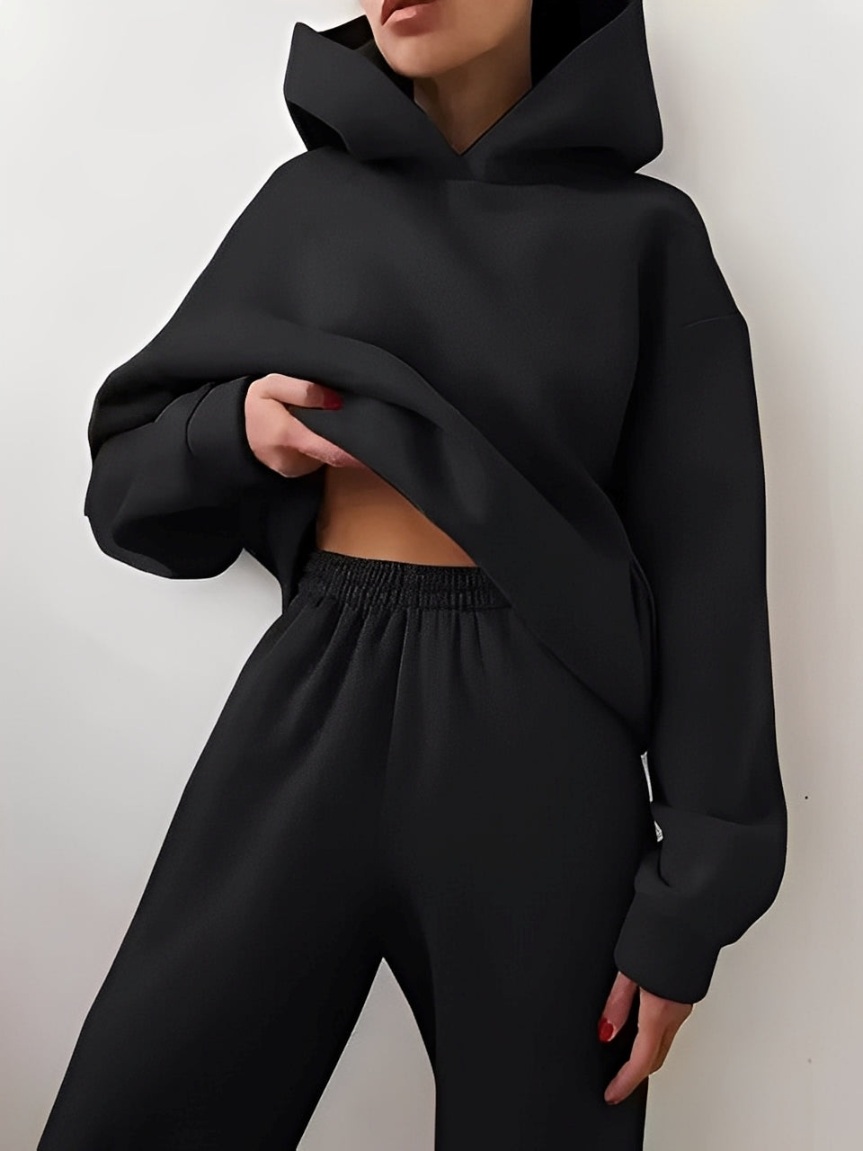 Adelia – Set Hoodie Unicolore