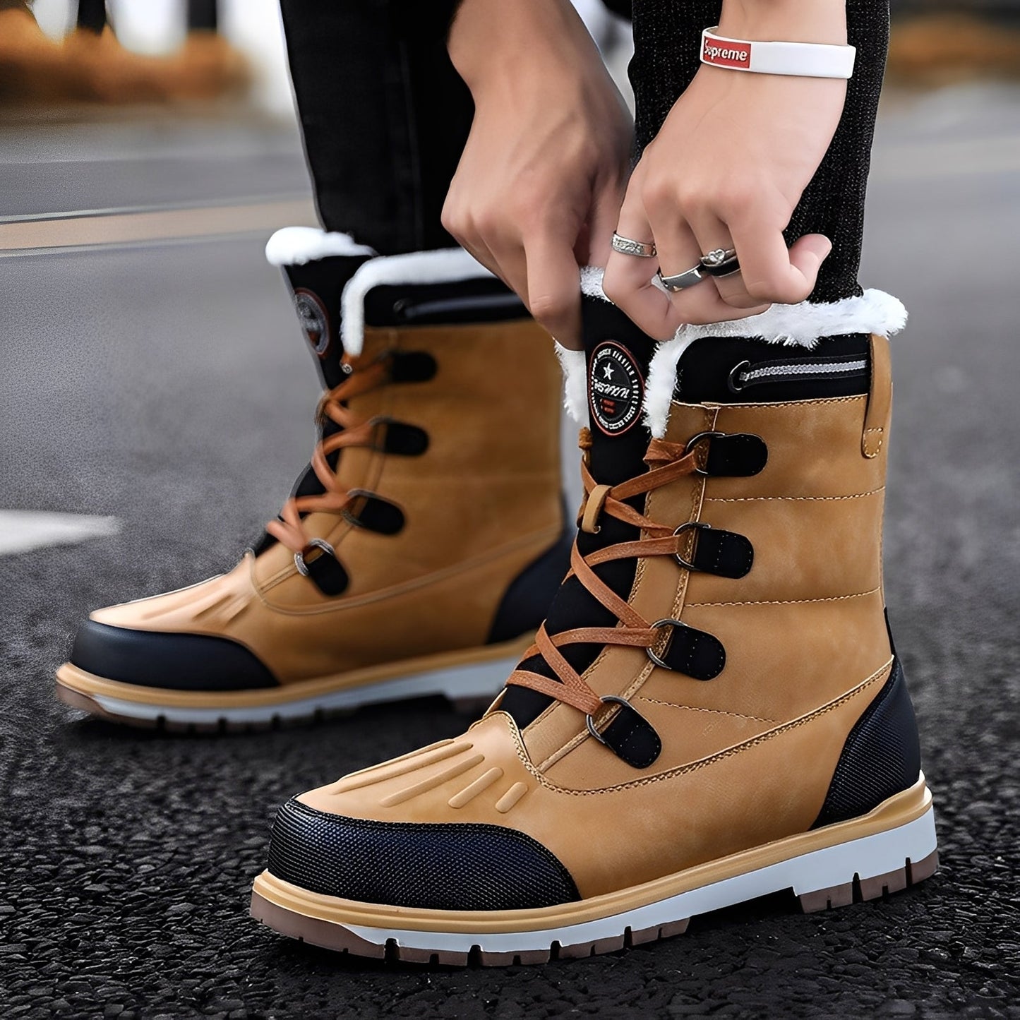 Royston - Stivali eleganti e impermeabili per uomini