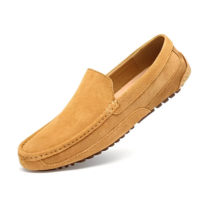 Cameron - Mocassini eleganti in camoscio casual per hommes