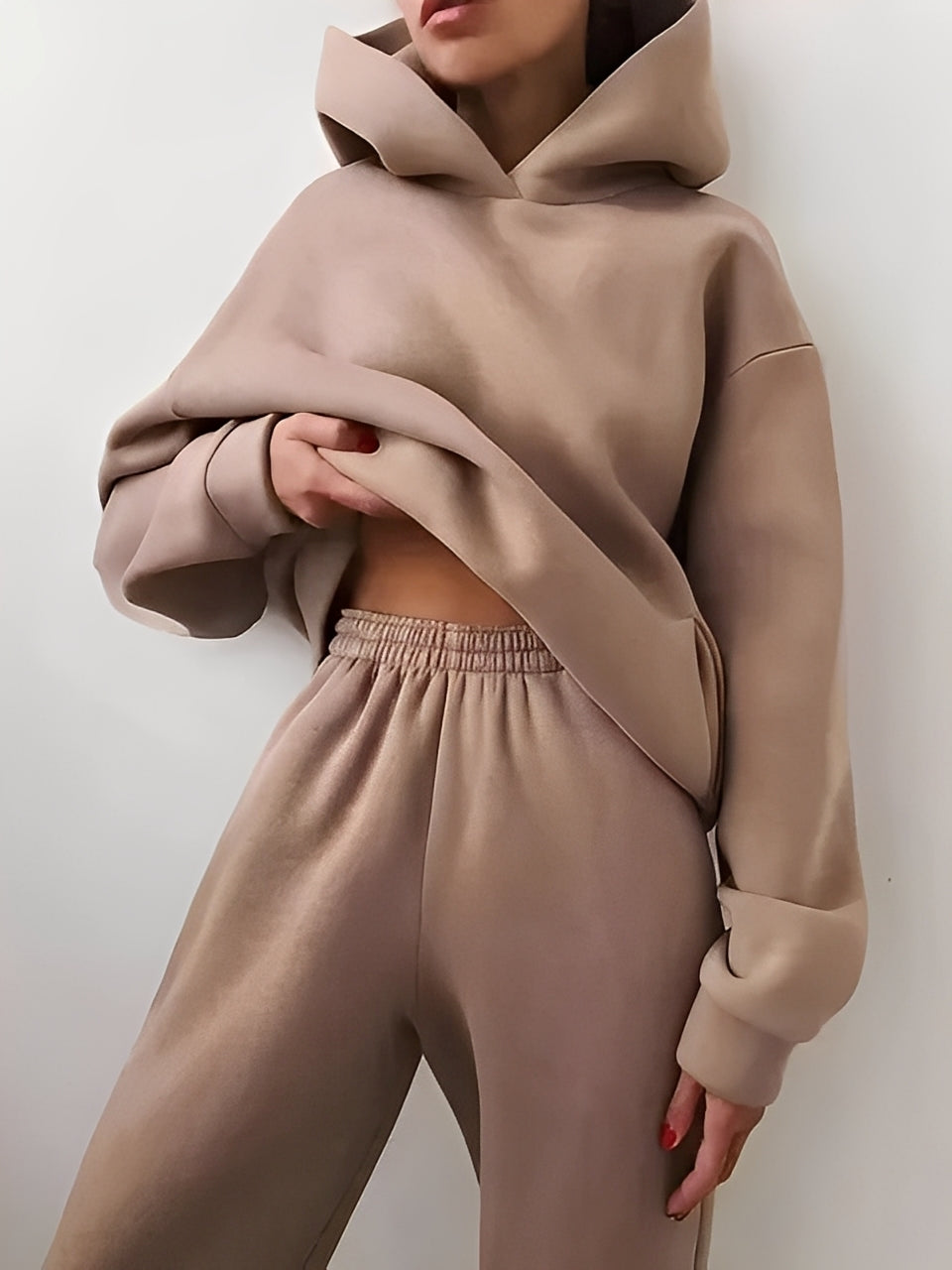 Adelia – Set Hoodie Unicolore