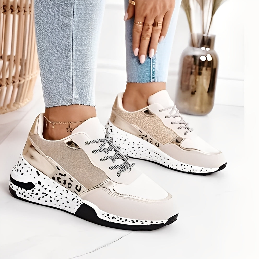Penelope - Scarpe da Palestra Comode con Zeppa per Donne