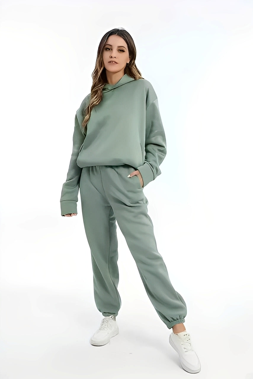 Adelia – Set Hoodie Unicolore