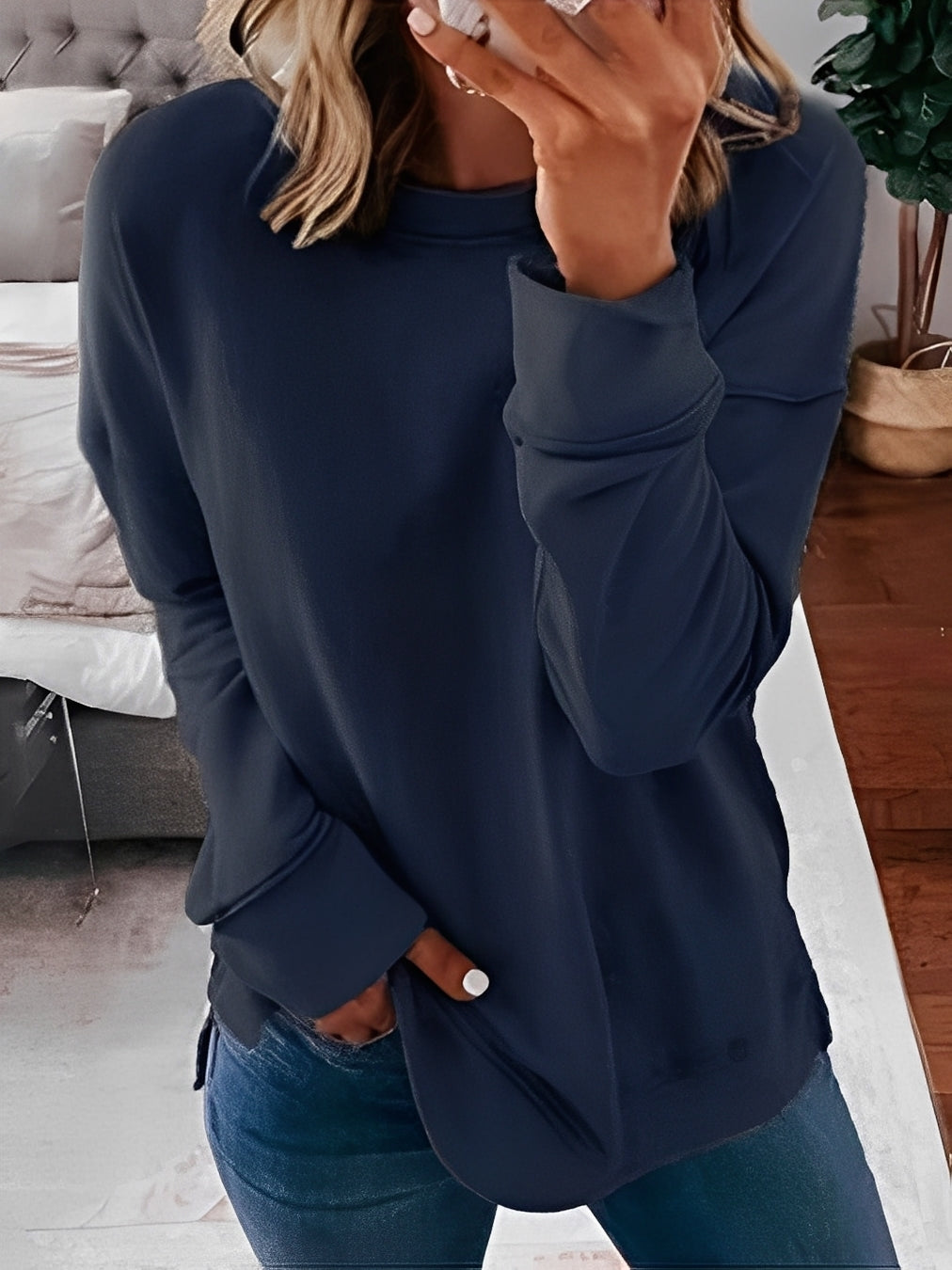 Charnette - Maglione comodo e classico per donne
