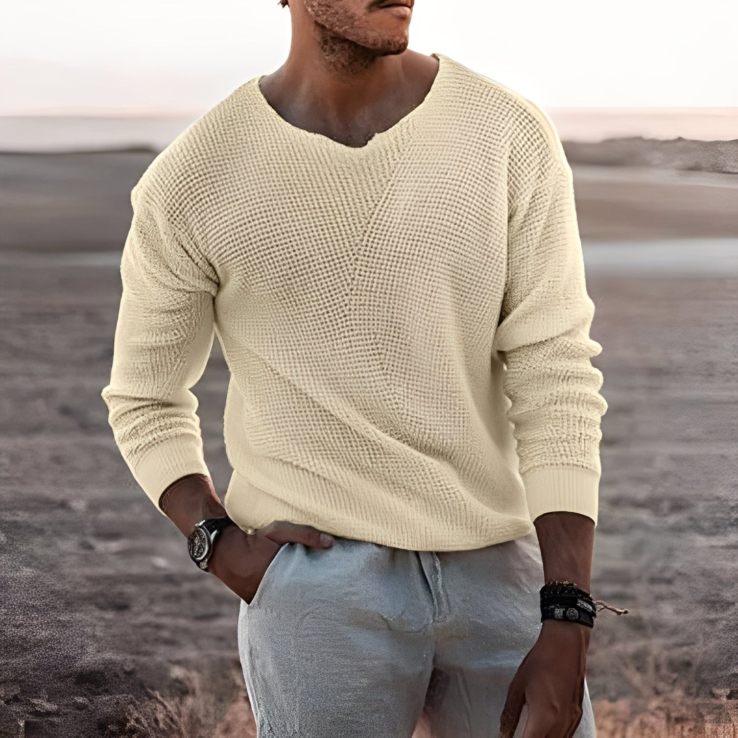 Carlton - Maglione caldo e casual da uomo