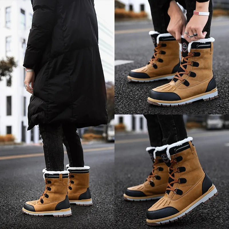 Graysen - Stivali da neve impermeabili e isolati per uomo