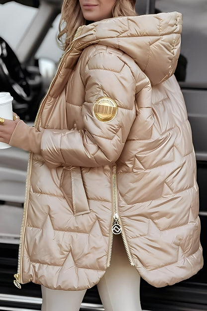Georgina - Giacca a vento elegante con cappuccio per donne