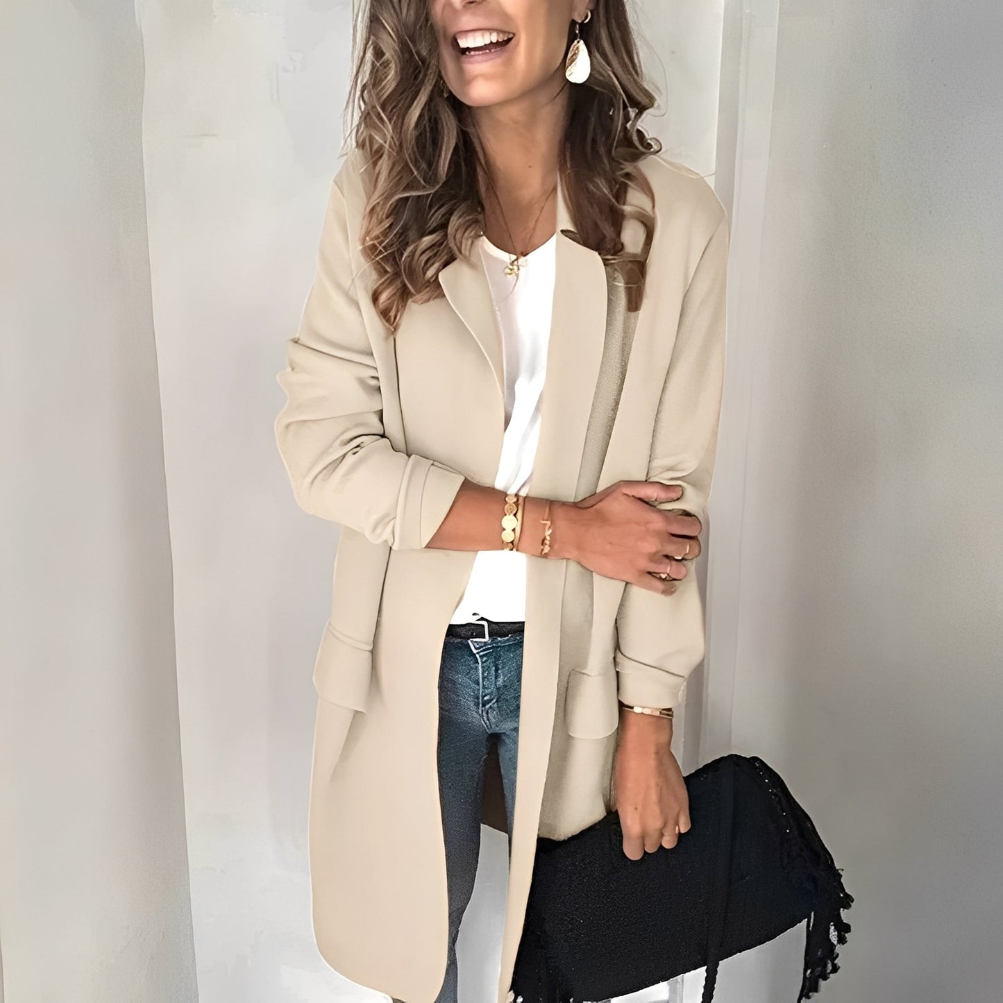 Georgina - Blazer lungo ed elegante per donne