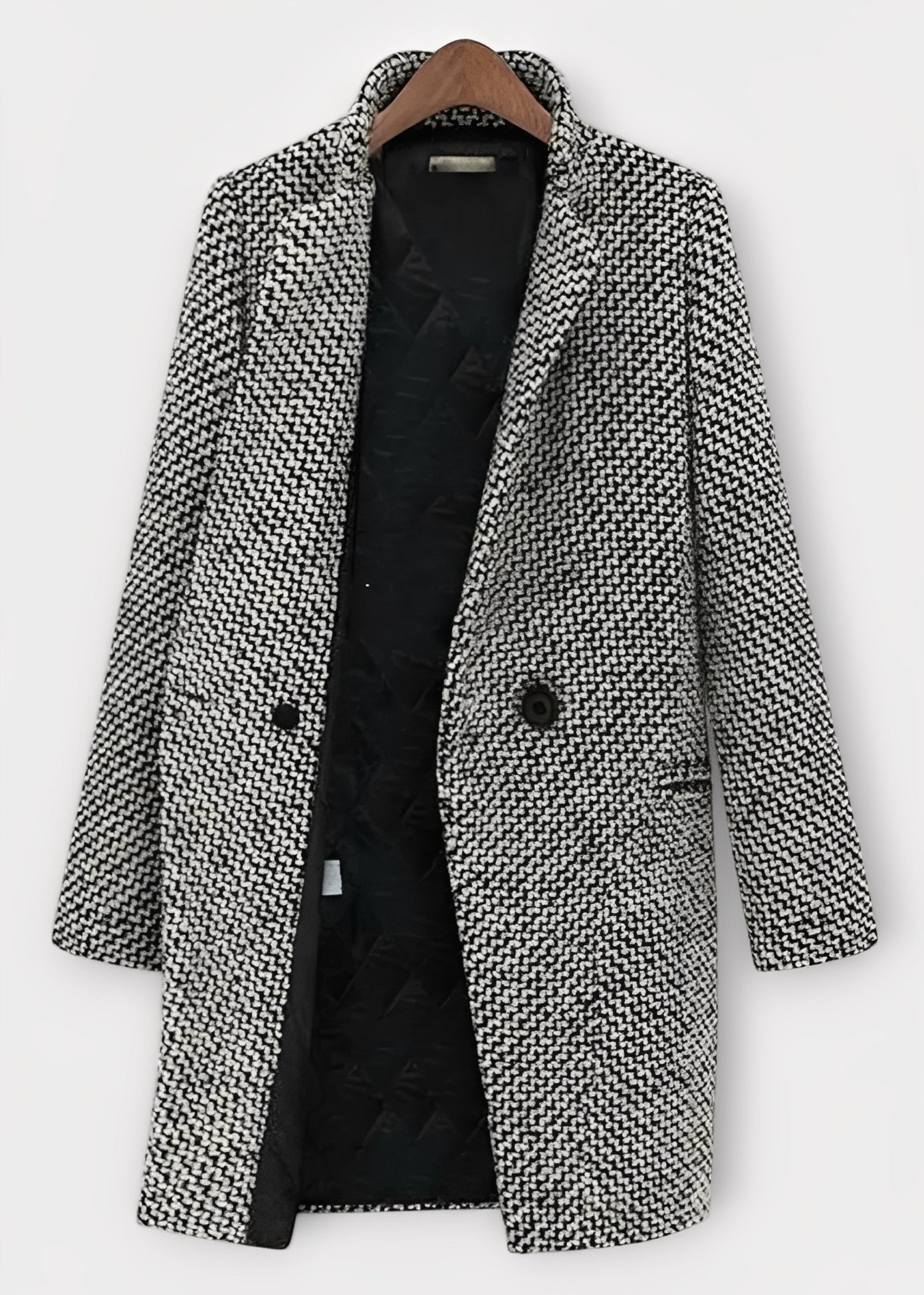 Pamelia - Cappotto lungo moderno da donna