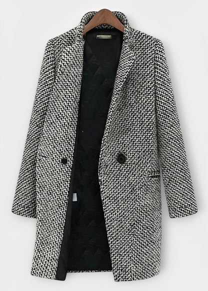 Pamelia - Cappotto lungo moderno da donna