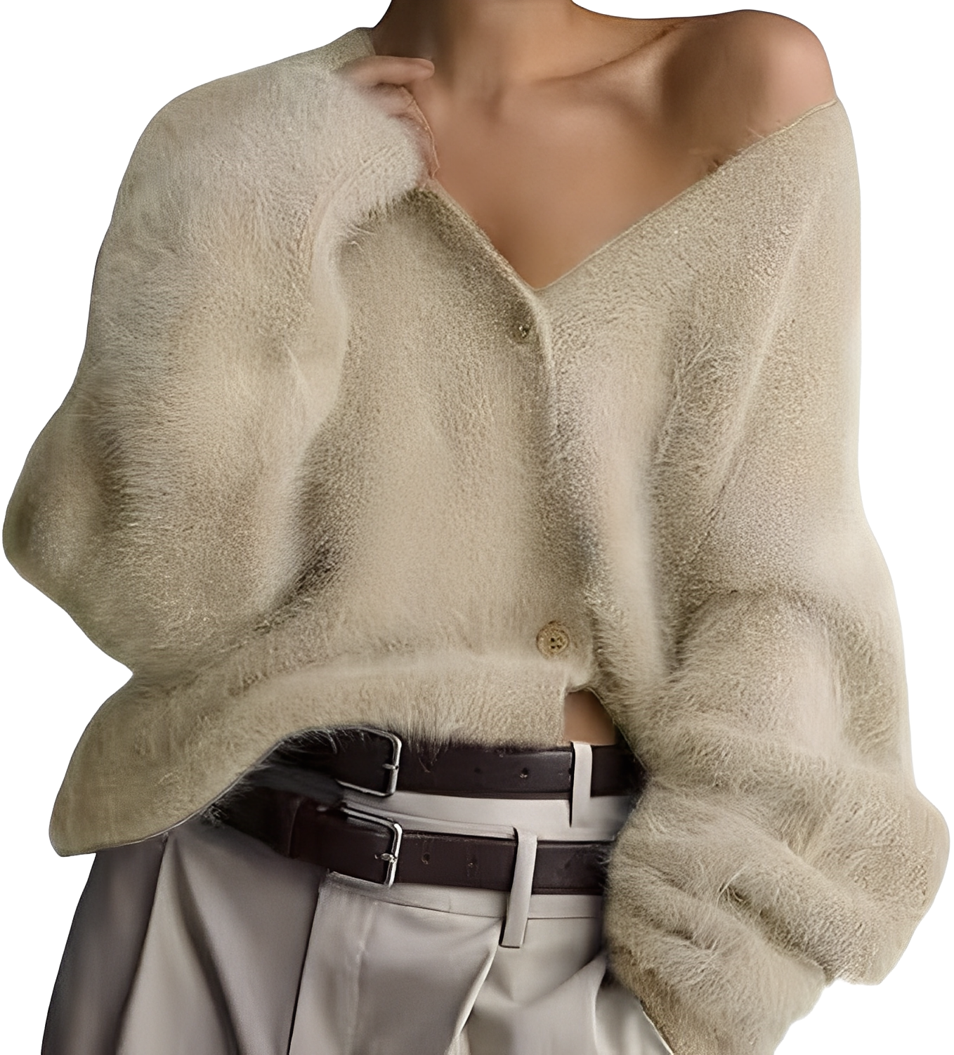 Montana - Cardigan elegante, vestibilità rilassata per donne