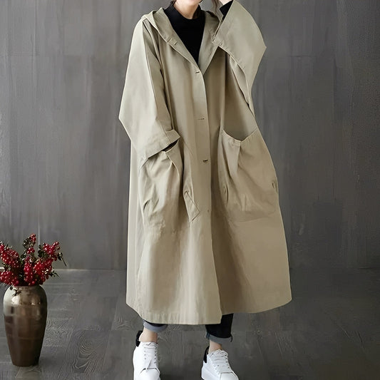 Myranda - Trench elegante e moderno con tasche per donne