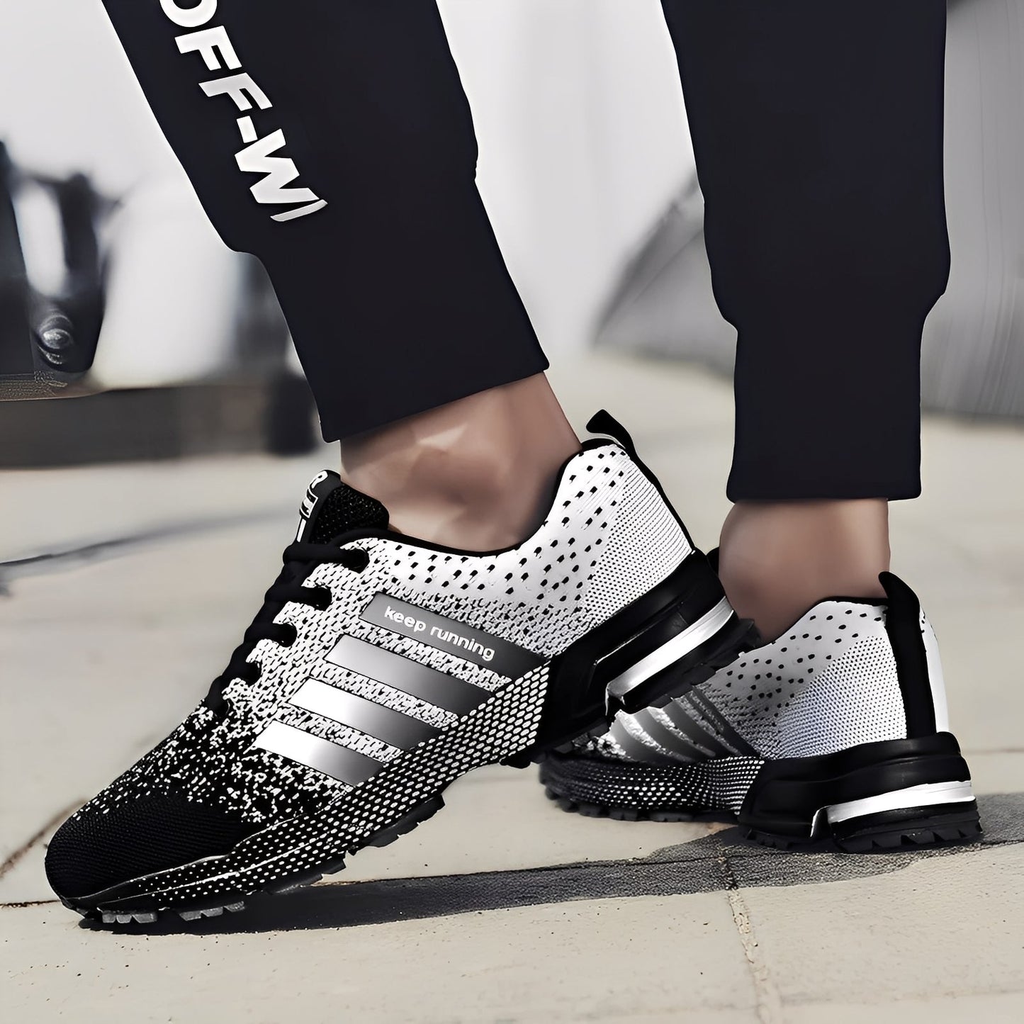Dalton - Scarpe da corsa comode per uomini